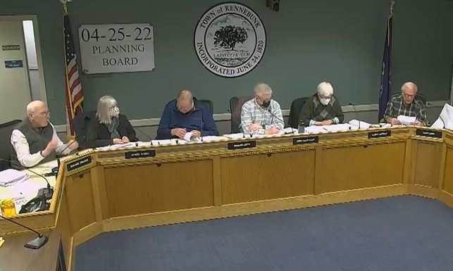 Planning Board meeting 2022