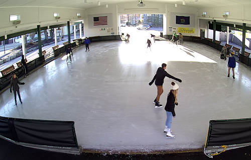Skaters at the Waterhouse Center
