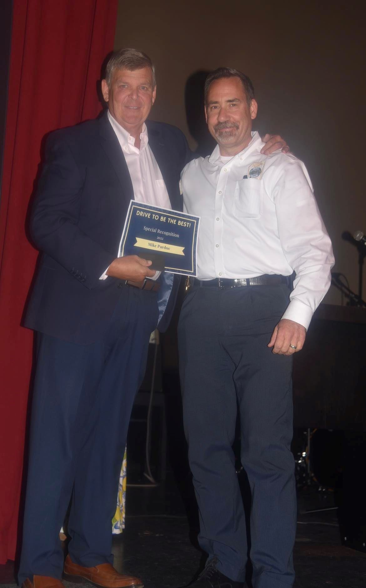 Mike and chief award