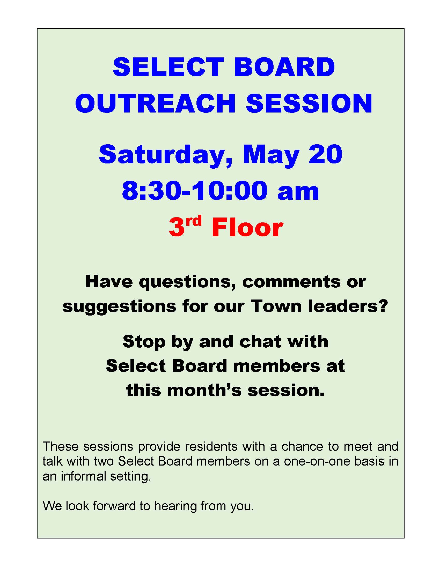 May Outreach Session Flyer Info for website