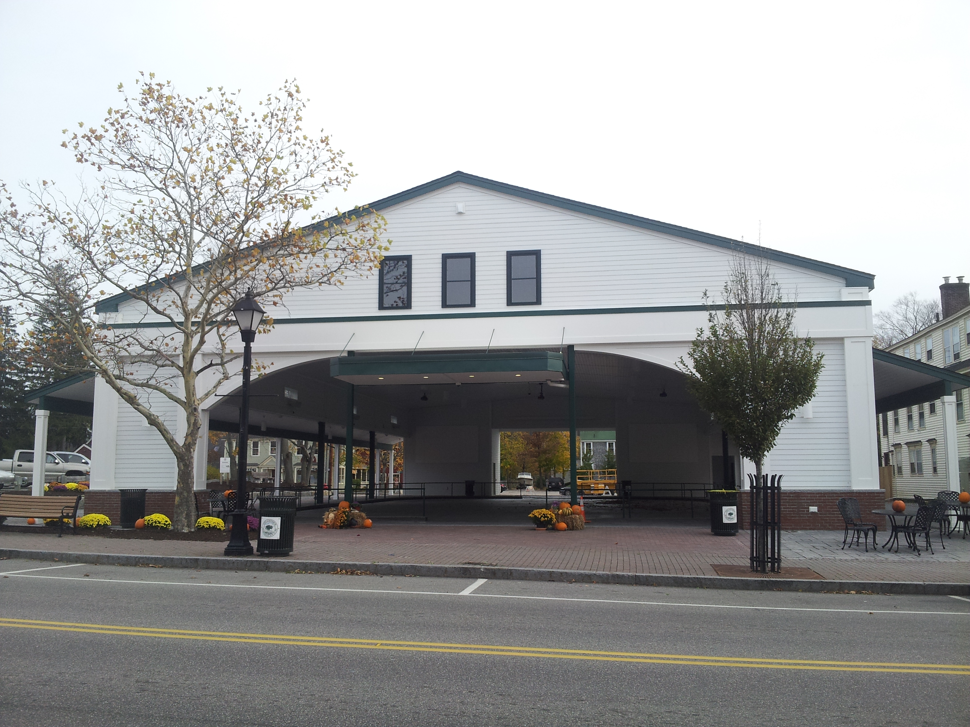 Front view of the Waterhouse Center